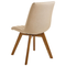 Beliani CALGARY - Dining room chair - Beige - Polyester