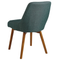 Beliani MELFORT - Dining room chair - Green - Polyester