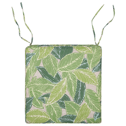 Beliani SASSARI - Garden cushion - Green - 46 x 46 cm - Polyester