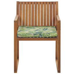 Beliani SASSARI - Garden chair - Green - Acacia wood