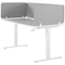 Beliani WALLY - Desk screen - Gray - 72 cm - Polyester