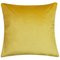 Beliani ORIGANUM - Decorative cushion set of 2 - Yellow - 45 x 45 cm - Velvet