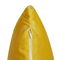 Beliani ORIGANUM - Decorative cushion set of 2 - Yellow - 45 x 45 cm - Velvet