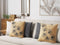 Beliani WAKAD - Decorative cushion set of 2 - Beige - 45 x 45 cm - Polyester