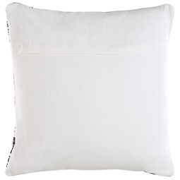 Beliani HAZRO - Decorative cushion set of 2 - Black - 45 x 45 cm - Cotton