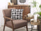 Beliani KOTURE - Decorative cushion set of 2 - White - 45 x 45 cm - Cotton