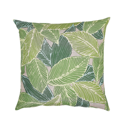 Beliani VARKOS - Garden cushion set of 2 - Green - 40 x 40 cm - Polyester