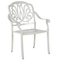 Beliani ANCONA - Garden chair set of 4 - White - Aluminum