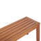 Beliani MONSANO - Garden bench - Light wood color - Eucalyptus wood