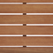 Beliani MONSANO - Garden bench - Light wood color - Eucalyptus wood