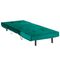 Beliani VESTFOLD - 1-seater sofa bed - Green - Velvet