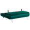 Beliani VESTFOLD - Sofa bed - Green - Velvet