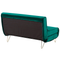 Beliani VESTFOLD - Sofa bed - Green - Velvet