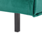 Beliani VESTFOLD - Sofa bed - Green - Velvet
