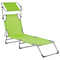 Beliani FOLIGNO - Beach chair - Green - Polyester