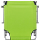 Beliani FOLIGNO - Beach chair - Green - Polyester