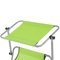 Beliani FOLIGNO - Beach chair - Green - Polyester