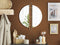Beliani ATTIN - Wall mirror - Gold - Iron