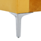 Beliani GAVLE - Three-seater sofa - Yellow - Velvet