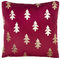 Beliani CUPID - Decorative cushion set of 2 - Red - 45 x 45 cm - Velvet