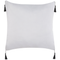 Beliani LIRIOPE - Decorative cushion set of 2 - White - 45 x 45 cm - Polyester