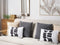 Beliani LIRIOPE - Decorative cushion set of 2 - White - 30 x 50 cm - Polyester