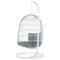 Beliani ALLERA - Hanging chair - White - Polyester