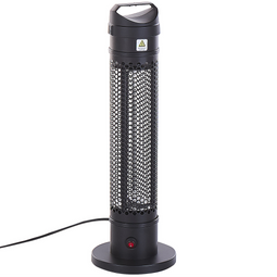 Beliani KRAKATOA - Patio heater - Black - Aluminum