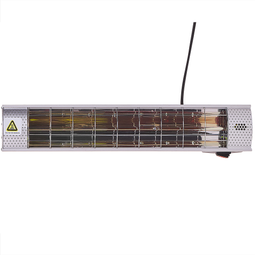 Beliani BROMO - Patio heater - Silver - Aluminum