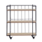 Beliani GABBS - Kitchen trolley - Light wood color - Metal