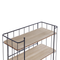 Beliani GABBS - Kitchen trolley - Light wood color - Metal