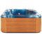 Beliani TULAROSA - Whirlpool outdoor bath - Blue - 210 x 210 cm - Acrylic