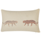 Beliani NIEREMBERGIA - Decorative cushion set of 2 - Beige - 30 x 50 cm - Polyester