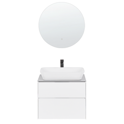 Beliani MANZON - Bathroom furniture - White - MDF
