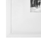 Beliani ZINIARE - Photo Frame Set of 6 - White - Portrait, Landscape - MDF