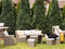 Beliani FONTI - Lounge set for 5 - Natural - PE rattan