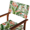 Beliani CINE - Lounger cloth set of 2 - Green Flamingo - Polyester