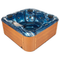 Beliani LASTARRIA - Whirlpool outdoor pool - Blue - 200 x 200 cm - Acrylic