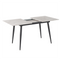 Beliani EFTALIA - Extendable dining table - White - 80 x 120/150 cm - MDF