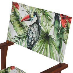 Beliani CINE - Lounger cloth set of 2 - Multicolor - Polyester