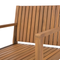 Beliani SASSARI - Garden set for 6 - Light wood color - Acacia wood