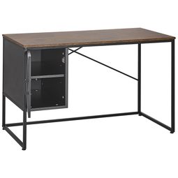 Beliani VINCE - Desk - Black - Fiberboard