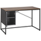 Beliani VINCE - Desk - Black - Fiberboard