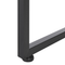 Beliani VINCE - Desk - Black - Fiberboard
