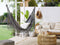 Beliani ROCCA - Hammock - Gray - Cotton