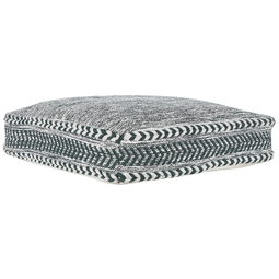 Beliani BIRCH - Pouf - Green - 60 cm - Cotton