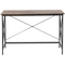 Beliani FUTON - Desk - Dark wood color - MDF