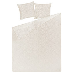 Beliani RUDKHAN - Plaid - Cream - 160 x 220 cm - Polyester