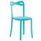 Beliani SERSALE/CAMOGLI - Bistro set for 2 - Blue/White - Synthetic material