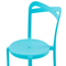 Beliani SERSALE/CAMOGLI - Bistro set for 2 - Blue/White - Synthetic material
